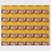 Papier Cadeau art de cirque (Plat)