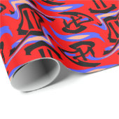 Papier Cadeau Art de forme unique (Coin rond)