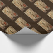 Papier Cadeau Art de la grotte glaciaire (Coin)