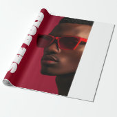 Papier Cadeau Art de la mode moderne (Déroulé)