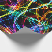 Papier Cadeau Art de la transe psychédélique (Coin)