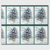 Papier Cadeau Art de Noël Tervuren (Plat)