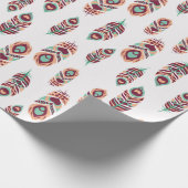 Papier Cadeau Art de plume (Coin)