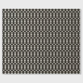 Papier Cadeau Art Deco Black and Gold Geometric luxury (Plat)