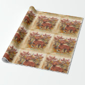 Papier Cadeau Art du Braque Hongrois (Déroulé)