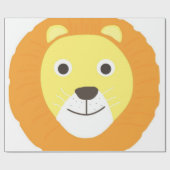 Papier Cadeau art du lion (Plat)