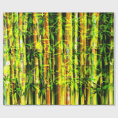 Papier Cadeau Art en bambou 6 (Plat)