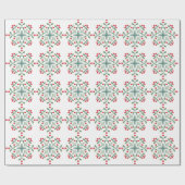 Papier Cadeau Art folklorique hongrois - Arbre Haut (Plat)