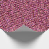 Papier Cadeau art indigot et violet (Coin)