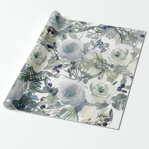 Papier Cadeau Art Jardin Fleur