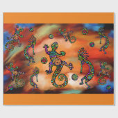 Papier Cadeau Art Kokopelli (Plat)