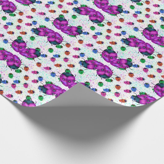 PAPIER CADEAU ART LADYBUG (Coin)