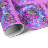 PAPIER CADEAU ART LADYBUG (Coin rond)