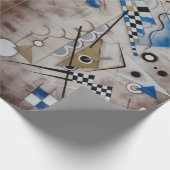 Papier Cadeau Art moderne de la moitié du siècle abstraite de (Coin)