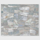 Papier Cadeau Art Mosaic Waves - Just Pearl (Plat)