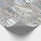 Papier Cadeau Art Mosaic Waves - Just Pearl (Coin)