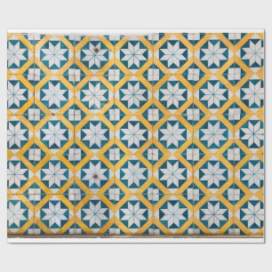 Papier Cadeau Art Mosaïque Motif répétitif espagnol marocain
