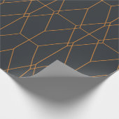 Papier Cadeau Art motif élégant, chic, simple et luxueux (Coin)