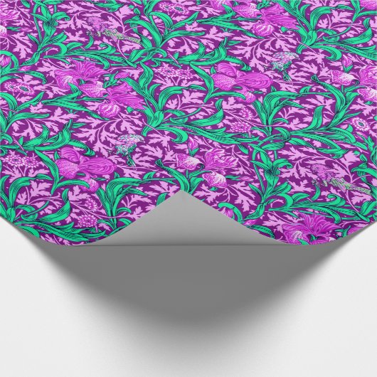 Papier Cadeau Art Nouveau Iris Print, Améthyste Purple (Coin)