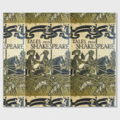 Papier Cadeau Art Nouveau Shakespeare Couverture du livre (Plat)