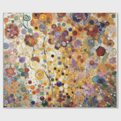 Papier Cadeau Art Nouveau Style Art Nouveau Art fin peinture flo (Plat)