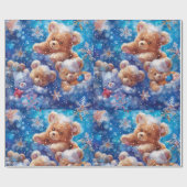 Papier Cadeau Art numérique Teddy Bear (Plat)