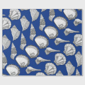 Papier Cadeau Art original Seashell Collection (Plat)