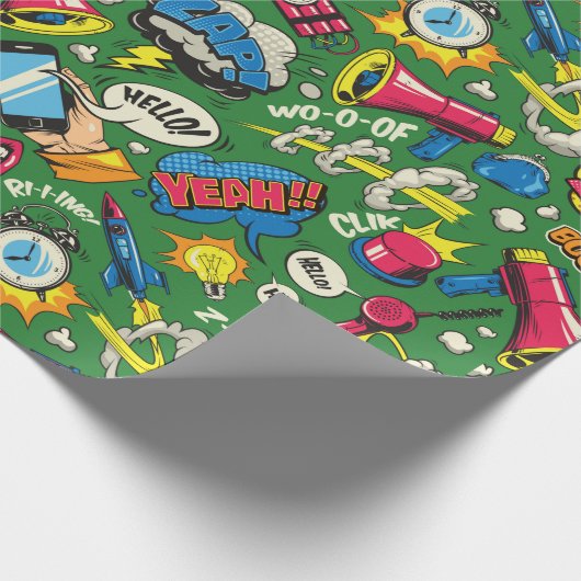 Papier Cadeau Art pop (Coin)