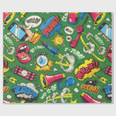 Papier Cadeau Art pop (Plat)