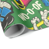 Papier Cadeau Art pop (Coin rond)