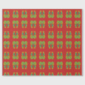 Papier Cadeau Art Pop Ananas  (Plat)
