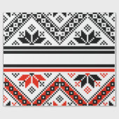 Papier Cadeau Art populaire bulgare (Plat)