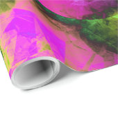 Papier Cadeau Art triangle 3 (Coin rond)