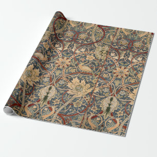 Papier Cadeau Art Vintage d'Oiseau de William Morris Bullerswood