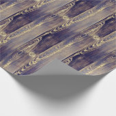 Papier Cadeau Art Woodgrain (Coin)