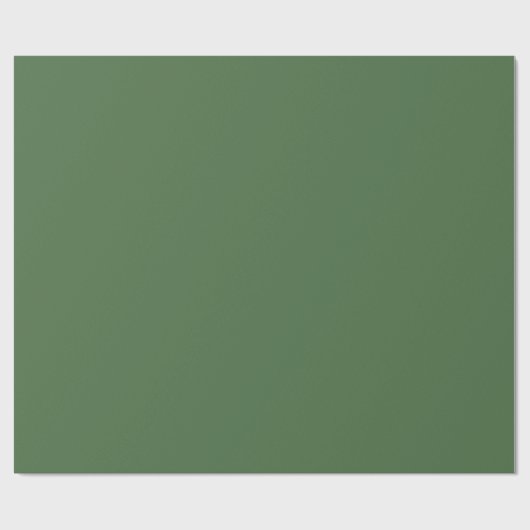 Papier Cadeau Artichoke vert (couleur solide) (Plat)