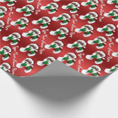 Papier Cadeau Article du Père Noël africain Papier d'enveloppeme (Coin)