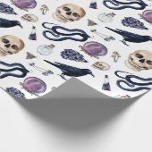 Papier Cadeau Articles de cuisine gothique et accessoires magiqu (Coin)