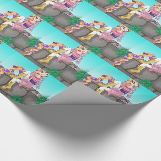 Papier Cadeau Articles de Rapunzel (Coin)