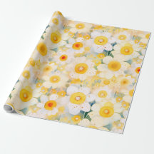 Artisan Fleur sauvage Jaune Orange Blanc Joyeux Am