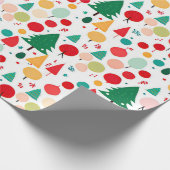 Papier Cadeau Artisanat de Noël (Coin)