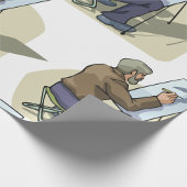 Papier Cadeau Artiste Au Travail