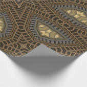 Papier Cadeau Artiste motif ethnique (Coin)