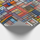 Papier Cadeau Artistique (Coin)