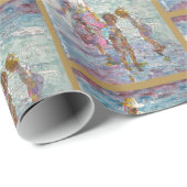 Papier cadeau artistique Gathering Light © (Coin rond)
