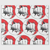 Papier Cadeau Arts martiaux (Plat)