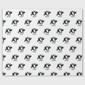 Papier Cadeau Arts martiaux Karate Taekwondo Muay Thai Boys Nom (Plat)