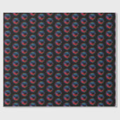 Papier Cadeau Arts martiaux - Valeurs fondamentales du karaté (Plat)