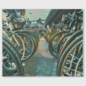 Papier Cadeau artwork cyclable vintage (Plat)