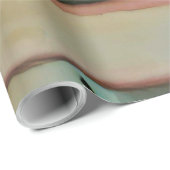 Papier Cadeau artwork vintage (Coin rond)